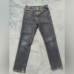 Polo Ralph Lauren Hampton straight leg jeans for boys. Blue size 8 youth.
